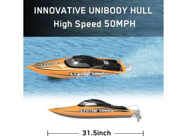 Радиоуправляемый катер Volantex RC Vector SR80 PRO Brushless 2.4G ARTR Радиоуправляемый катер Volantex RC Vector SR80 PRO Brushless 2.4G ARTR