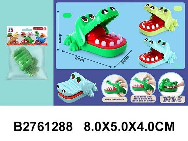 Игрушка "Крокодил-дантист" в ассортименте Игрушка "Крокодил-дантист" в ассортименте