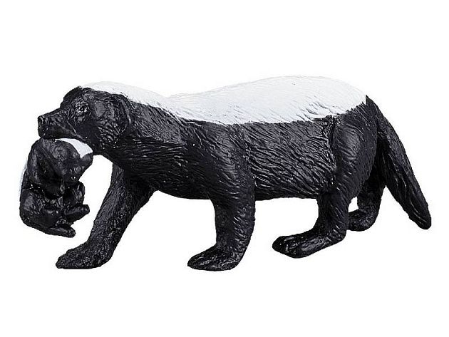 Фигурка KONIK Медоед, самка с детёнышем Фигурка KONIK Медоед, самка с детёнышем