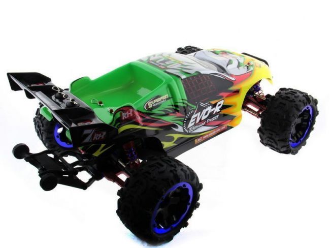 Радиоуправляемая трагги Remo Hobby EVO-R Brushless UPGRADE (зеленая) 4WD 2.4G 1/8 RTR Радиоуправляемая трагги Remo Hobby EVO-R Brushless UPGRADE (зеленая) 4WD 2.4G 1/8 RTR