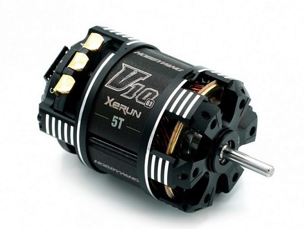 Бесколлекторный мотор Hobbywing XERUN-V10-5T-BLACK-G3 (6500KV, 3.17/13.3, 1/10) Бесколлекторный мотор Hobbywing XERUN-V10-5T-BLACK-G3 (6500KV, 3.17/13.3, 1/10)