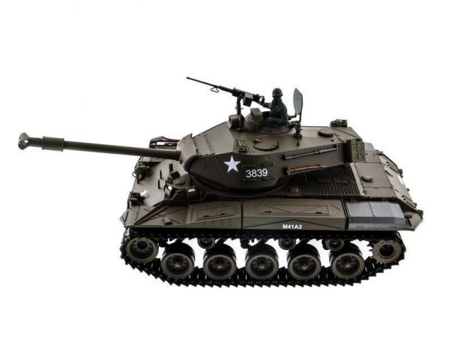 Радиоуправляемый танк Heng Long M41 "Walking Bulldog" Upgrade V6.0 2.4G 1/16 RTR Радиоуправляемый танк Heng Long M41 "Walking Bulldog" Upgrade V6.0 2.4G 1/16 RTR