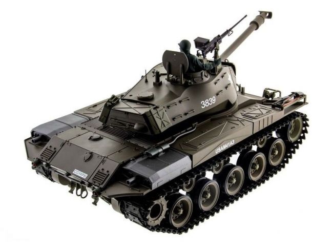 Радиоуправляемый танк Heng Long M41 "Walking Bulldog" Upgrade V6.0 2.4G 1/16 RTR Радиоуправляемый танк Heng Long M41 "Walking Bulldog" Upgrade V6.0 2.4G 1/16 RTR