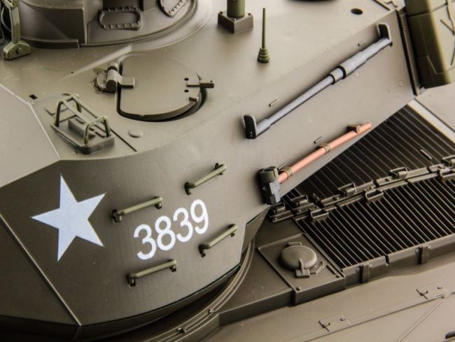 Радиоуправляемый танк Heng Long M41 "Walking Bulldog" Upgrade V6.0 2.4G 1/16 RTR Радиоуправляемый танк Heng Long M41 "Walking Bulldog" Upgrade V6.0 2.4G 1/16 RTR