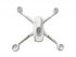 Белый корпус для квадрокоптера Hubsan H501S