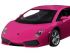 Машина "АВТОПАНОРАМА" Lamborghini Gallardo, розовый, 1/24, свет, звук, в/к 24,5*12,5*10,5 см