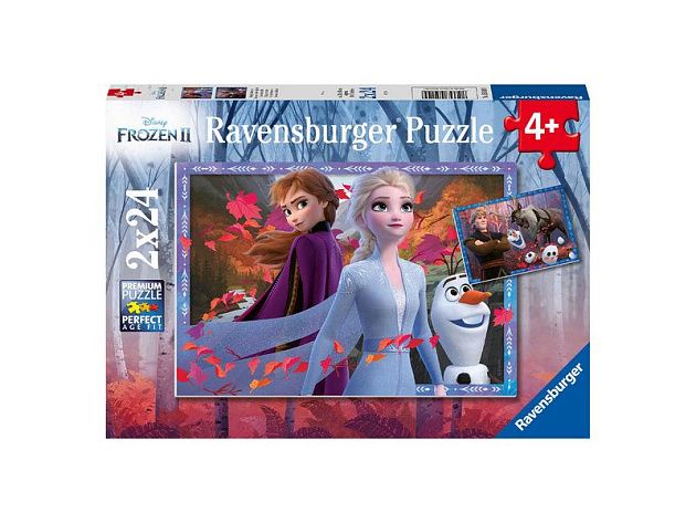 Пазл Ravensburger "Холодное сердце 2.Морозные приключения" 2х24 эл.