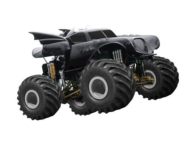 Радиоуправляемый монстр Remo Hobby BATMAN 4WD+4WS 2.4G 1/10 RTR