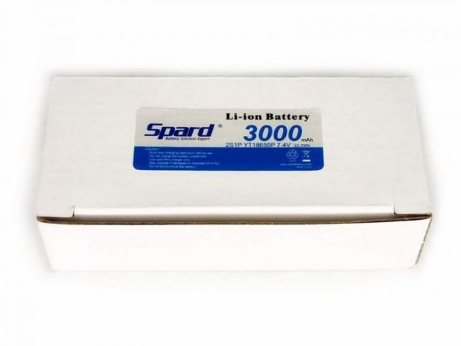 Аккумулятор Li-Ion Spard 3000mAh, 7,4V, 10C, T‐plug для Remo Hobby 1/16, Himoto 1/18 Аккумулятор Li-Ion Spard 3000mAh, 7,4V, 10C, T‐plug для Remo Hobby 1/16, Himoto 1/18