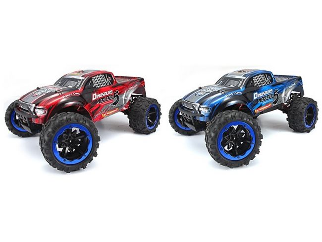 Радиоуправляемый монстр Remo Hobby Dinosaurs Master TWINS MOTOR UPGRADE (синий) 4WD 2.4G 1/8 RTR Радиоуправляемый монстр Remo Hobby Dinosaurs Master TWINS MOTOR UPGRADE (синий) 4WD 2.4G 1/8 RTR