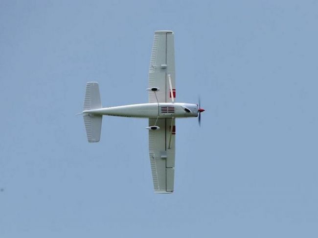 Радиоуправляемый самолет Top RC Cessna 182 400 class красная 965мм KIT