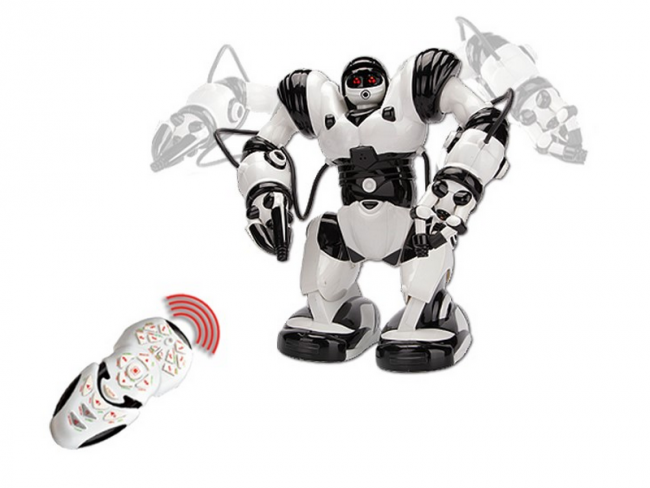 ИК робот JAKI Roboactor, звук, свет, танцы ИК робот JAKI Roboactor, звук, свет, танцы