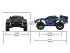 Радиоуправляемый шорт-корс Remo Hobby EX3 Brushless (синий) 4WD 2.4G 1/10 RTR