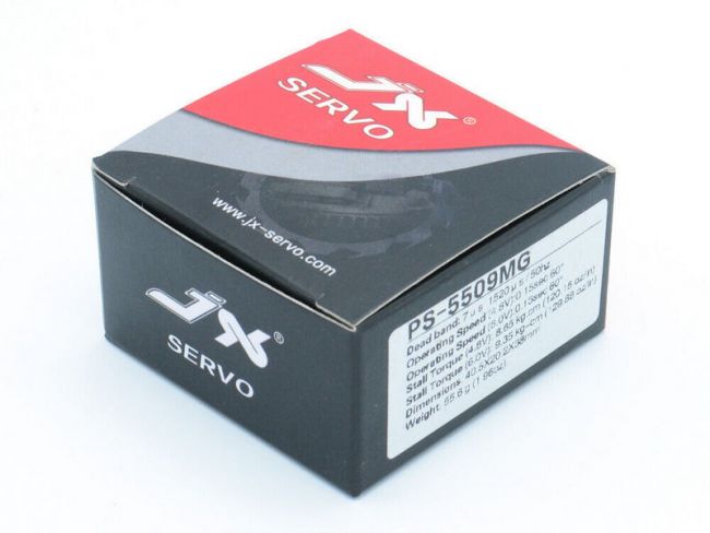 Сервомашинка аналоговая JX Servo PS-5509MG (55.6г/9.35/0.13/6V) стандартная Сервомашинка аналоговая JX Servo PS-5509MG (55.6г/9.35/0.13/6V) стандартная