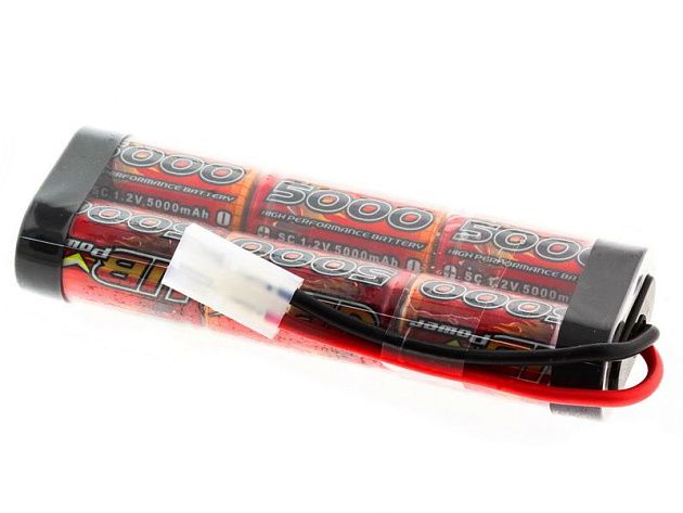 Аккумулятор Ni-Mh VBPower 5000mAh, 7,2V Tamiya для Taigen танков