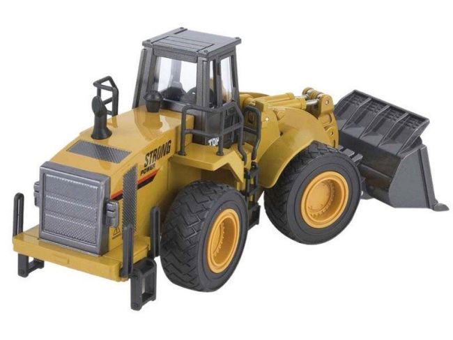 Металлический фронтальный погрузчик HUI NA TOYS 1/40