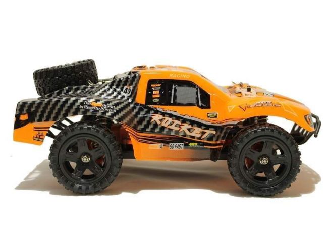 Радиоуправляемый шорт-корс Remo Hobby Rocket (оранжевый) 4WD 2.4G 1/16 RTR Радиоуправляемый шорт-корс Remo Hobby Rocket (оранжевый) 4WD 2.4G 1/16 RTR