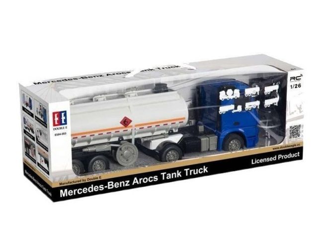 Радиоуправляемый тягач с цистерной Double Eagle Mercedes-Benz Actros 1/26 2.4G RTR Радиоуправляемый тягач с цистерной Double Eagle Mercedes-Benz Actros 1/26 2.4G RTR