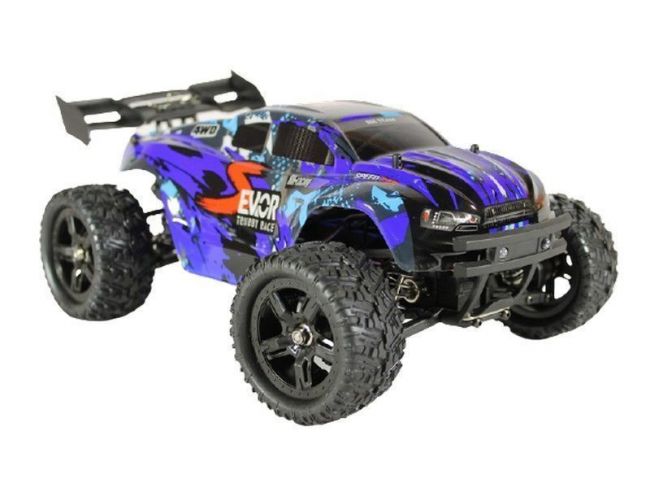 Радиоуправляемая трагги Remo Hobby S EVO-R Brushless V2.0 (синяя) 4WD 2.4G 1/16 RTR Радиоуправляемая трагги Remo Hobby S EVO-R Brushless V2.0 (синяя) 4WD 2.4G 1/16 RTR