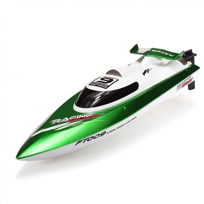 Радиоуправляемый катер Fei Lun High Speed Green Boat 2.4GHz - FT009-G Радиоуправляемый катер Fei Lun High Speed Green Boat 2.4GHz - FT009-G