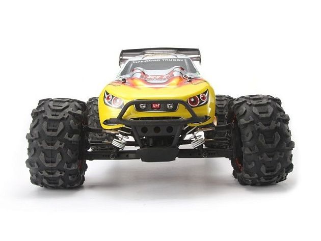 Радиоуправляемая трагги Remo Hobby EVO-R TWINS MOTOR (зеленая) 4WD 2.4G 1/8 RTR