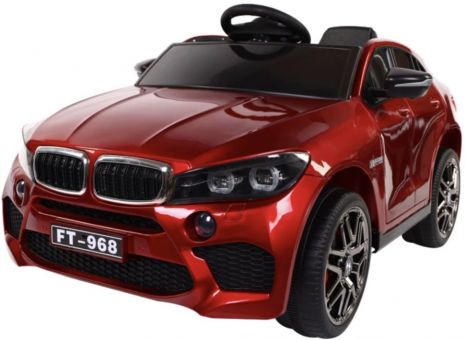 Электромобиль BMW X6M 12V (полный привод, EVA) - FT-968-RED-PAINT Электромобиль BMW X6M 12V (полный привод, EVA) - FT-968-RED-PAINT