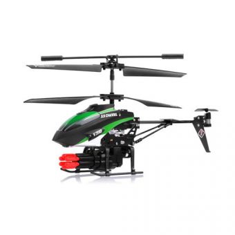 Радиоуправляемый вертолет WLtoys V398 с ракетной установкой и снарядами - V398 Радиоуправляемый вертолет WLtoys V398 с ракетной установкой и снарядами - V398