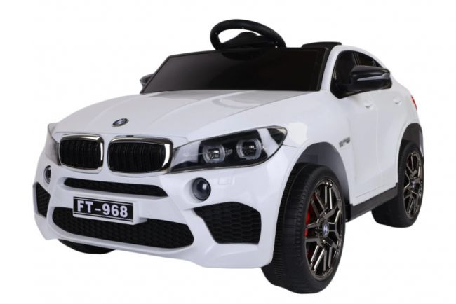 Электромобиль BMW X6M 12V (полный привод, EVA) - FT-968-WHITE