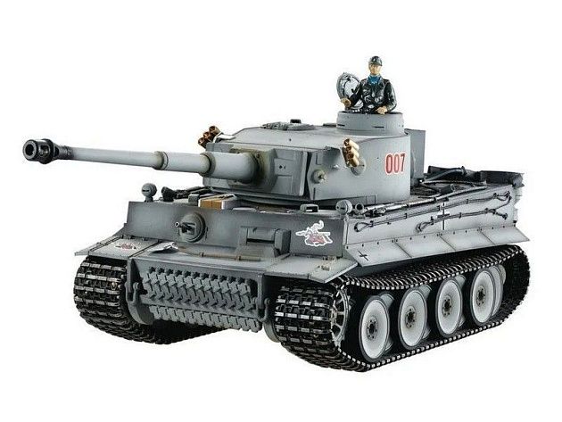 P/У танк Taigen 1/16 Tiger 1 (Германия, ранняя версия) дым V3 2.4G RTR P/У танк Taigen 1/16 Tiger 1 (Германия, ранняя версия) дым V3 2.4G RTR