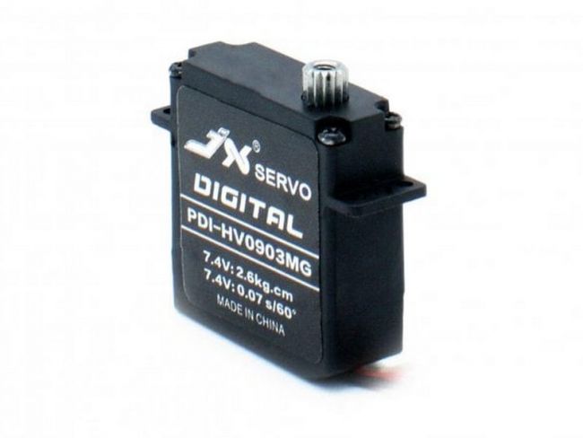 Сервомашинка цифровая JX Servo PDI-HV0903MG (9.4г/2.6/0.07/7.4V) Mini
