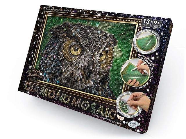 Набор креативного творчества «Diamond Mosaic» алмазная живопись, малый, Набор 1