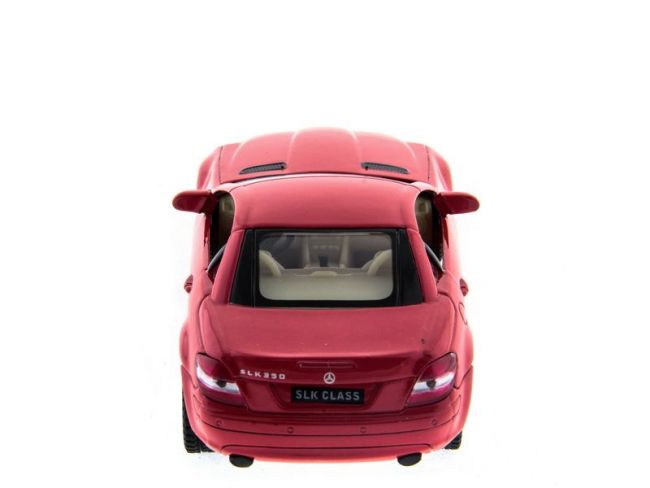 Машина Kinsmart 1:32 MERCEDES-BENZ SLK инерция (1/12шт.)  б/к