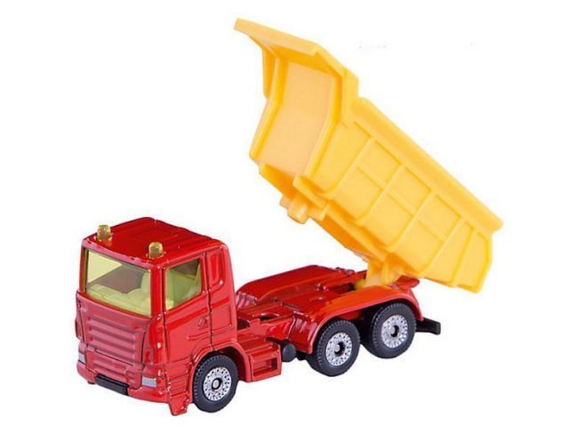 Грузовик Siku 1075 1/50, 9 см, красный/желтый Грузовик Siku 1075 1/50, 9 см, красный/желтый