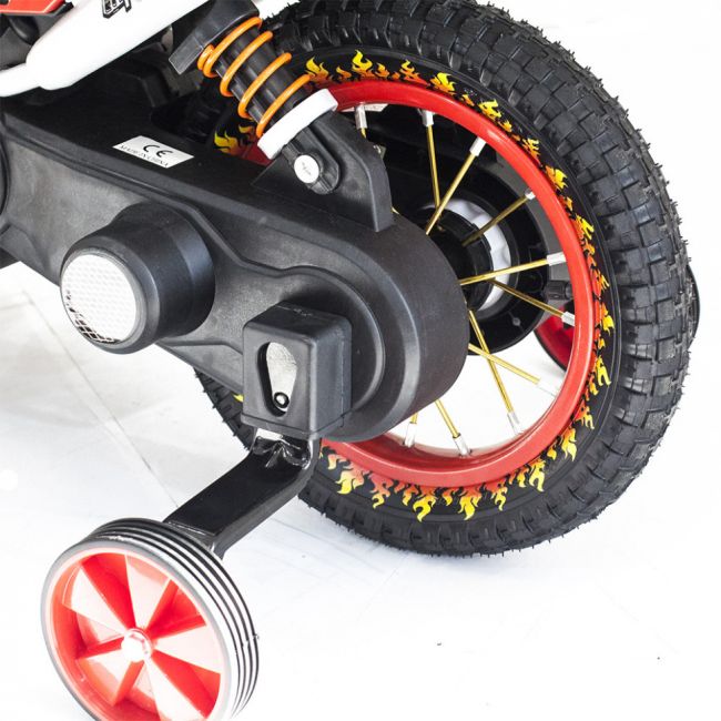 Детский кроссовый электромотоцикл Qike TD Red 6V - QK-3058-RED Детский кроссовый электромотоцикл Qike TD Red 6V - QK-3058-RED