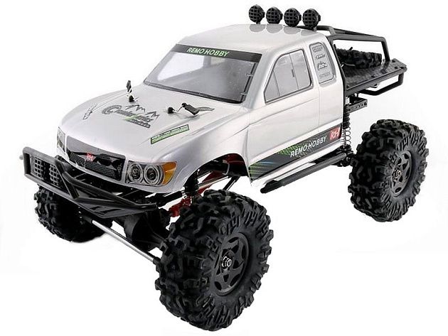 Радиоуправляемый краулер Remo Hobby 1097-ST (серебристый) 4WD 2.4G 1/10 RTR