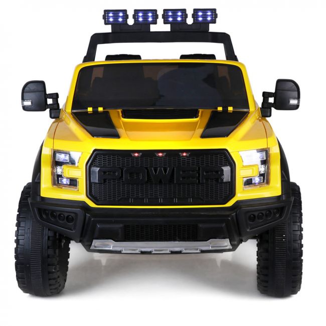 Электромобиль FORD RAPTOR 12V (полный привод, EVA) - XHD-F150-YELLOW Электромобиль FORD RAPTOR 12V (полный привод, EVA) - XHD-F150-YELLOW