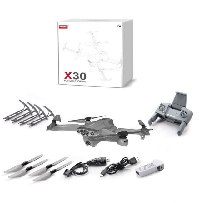 Квадрокоптер Syma X30 с камерой 4K FPV, GPS 2.4G - SYMA-X30 Квадрокоптер Syma X30 с камерой 4K FPV, GPS 2.4G - SYMA-X30
