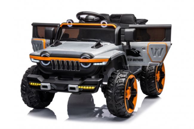 Электромобиль Джип 4WD 12V (полный привод, оранжевый) - WXE-2218-ORANGE