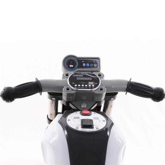 Детский трицикл BMW R1200 R Roadster White 6V - TS-3196 Детский трицикл BMW R1200 R Roadster White 6V - TS-3196