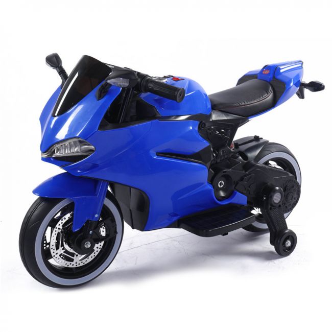 Детский электромотоцикл Ducati Blue 12V - FT-1628-BLUE