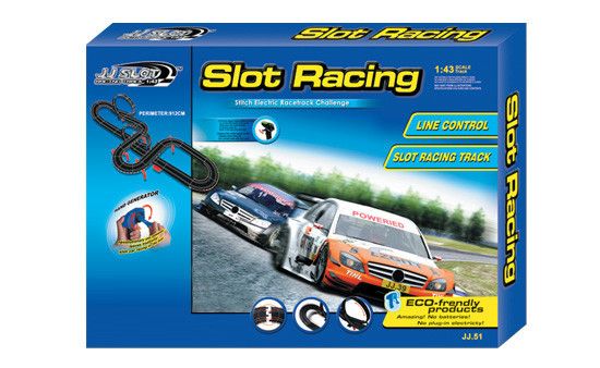 Гоночный автотрек JJ Slot Ралли (длина трека 913 см, от сети, 1:43) - JJ51-2 Гоночный автотрек JJ Slot Ралли (длина трека 913 см, от сети, 1:43) - JJ51-2