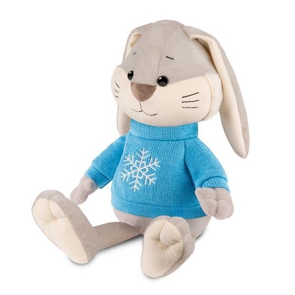 Мягкая Игрушка Maxitoys Luxury, Кролик Клёпа в Свитере, 20 см Мягкая Игрушка Maxitoys Luxury, Кролик Клёпа в Свитере, 20 см