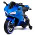 Детский электромотоцикл Ducati Blue (12V, EVA, ручка газа) - FT-1628-SP-BLUE