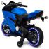 Детский электромотоцикл Ducati Blue (12V, EVA, ручка газа) - FT-1628-SP-BLUE