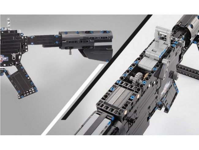 Конструктор CaDA deTech пистолет-пулемет MP5 (617 деталей)