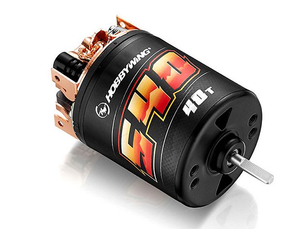 Коллекторный мотор Hobbywing QUICRUN Brushed 540-40T (40TKV, 3,175/16,3мм, 1/10)