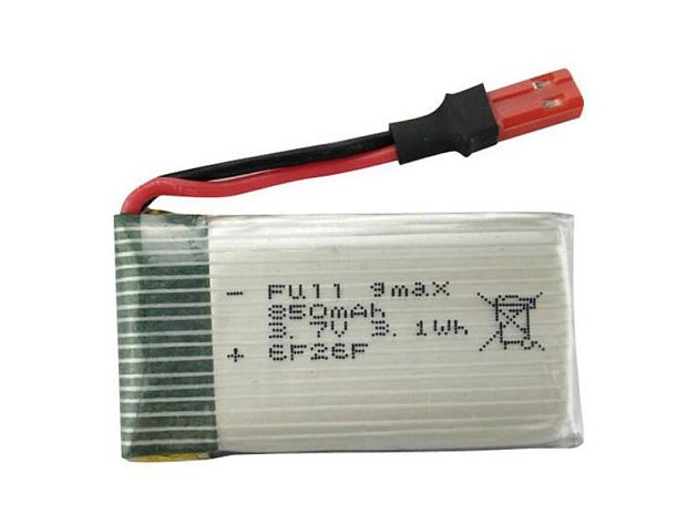 Аккумулятор Li-Po 850mAh, 3,7V для Syma X54HW/HC Аккумулятор Li-Po 850mAh, 3,7V для Syma X54HW/HC