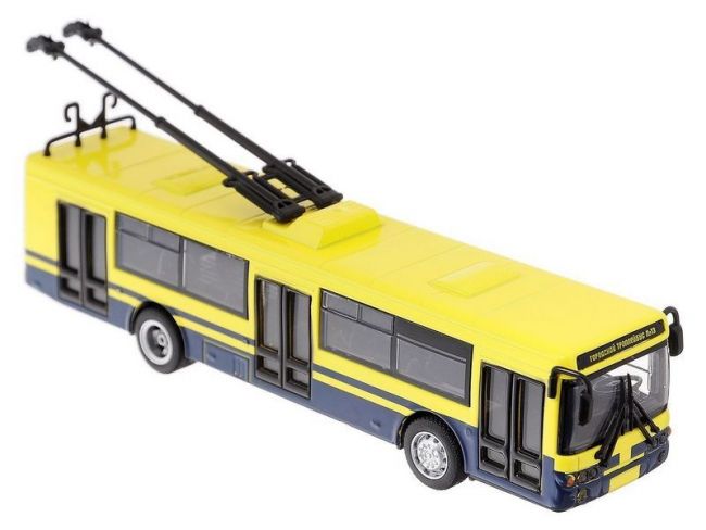 Машина АВТОПАРК 1:72 Троллейбус ЛИАЗ 5292 6547 в асс. инерция (1/12шт.) б/к Машина АВТОПАРК 1:72 Троллейбус ЛИАЗ 5292 6547 в асс. инерция (1/12шт.) б/к