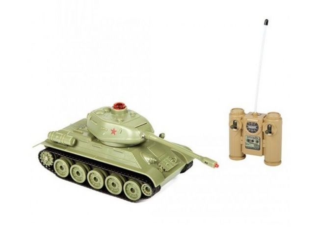 Р/У танк Huan Qi T-34 масштаб 1:32 2.4G + акб. Р/У танк Huan Qi T-34 масштаб 1:32 2.4G + акб.
