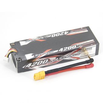 Аккумулятор Sunpadow Li-Po 11.1V 4200 40C S XT60 plug - SP-4200-3-40C-S-X Аккумулятор Sunpadow Li-Po 11.1V 4200 40C S XT60 plug - SP-4200-3-40C-S-X